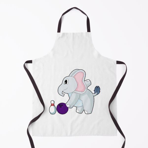 Item preview, Elephant Bowling Bowling ball Bowling pin designed and sold by Snabdesign84.