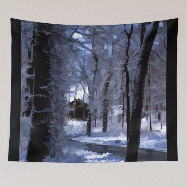 Item preview, Connecticut Fresh Snow Around the Corner designed and sold by Christine "Xine" Segalas.