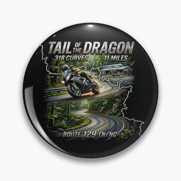 Item preview, Tail of the Dragon Route 129 Performance Driving Design designed and sold by enzoade.