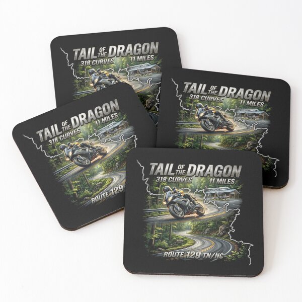 Item preview, Tail of the Dragon Route 129 Performance Driving Design designed and sold by enzoade.
