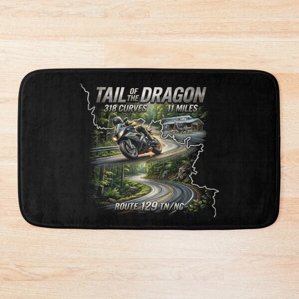 Item preview, Tail of the Dragon Route 129 Performance Driving Design designed and sold by enzoade.
