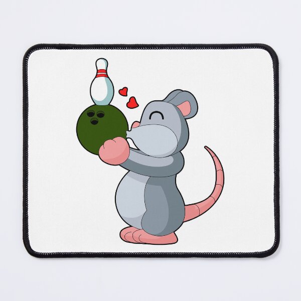 Item preview, Mouse Bowling Bowling ball Bowling pin designed and sold by Snabdesign84.
