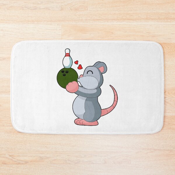 Item preview, Mouse Bowling Bowling ball Bowling pin designed and sold by Snabdesign84.