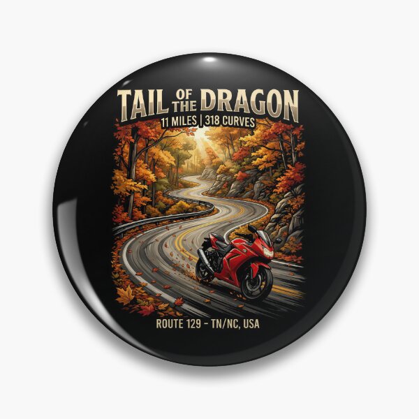 Item preview, Tail of the Dragon Curvy Road Experience Artwork designed and sold by enzoade.