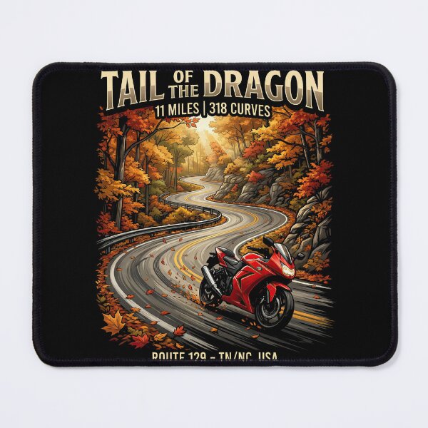 Item preview, Tail of the Dragon Curvy Road Experience Artwork designed and sold by enzoade.