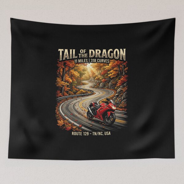 Item preview, Tail of the Dragon Curvy Road Experience Artwork designed and sold by enzoade.