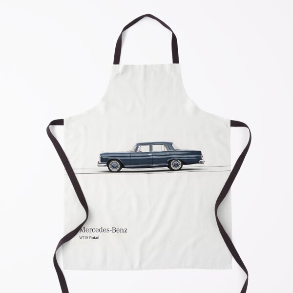 Artikelvorschau, Minimalistisches Mercedes-Benz W110 Autoposter – Klassisches Vintage-Mercedes-Kunstwerk entworfen und verkauft von Motorline44.