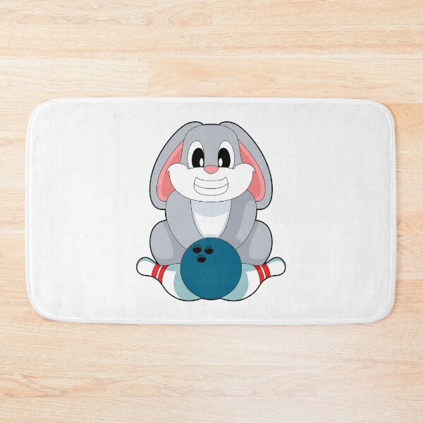 Item preview, Rabbit Bowling Bowling ball Bowling pin designed and sold by Snabdesign84.