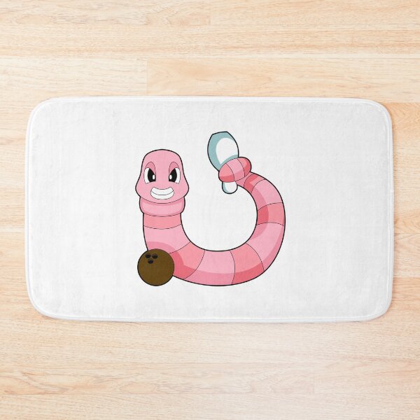 Item preview, Worm Bowling Bowling ball Bowling pin designed and sold by Snabdesign84.
