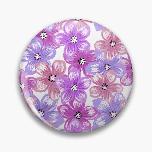 Item preview, Softscape-Monochrome Dull Plum Orchid Mist designed and sold by Fabricatemyart.