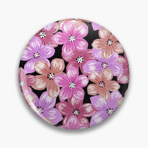 Item preview, Softscape-Black Dull Monochrome Rose Pink Peach Dusky Lavender designed and sold by Fabricatemyart.