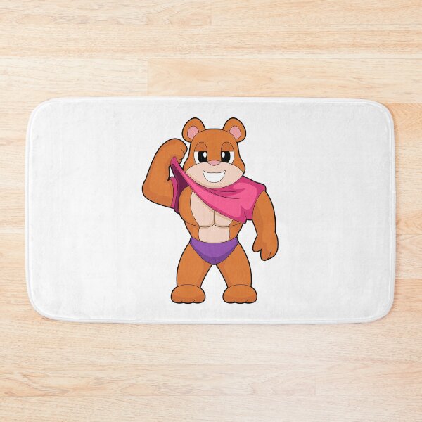 Item preview, Bear Bodybuilder Bodybuilding Sports designed and sold by Snabdesign84.