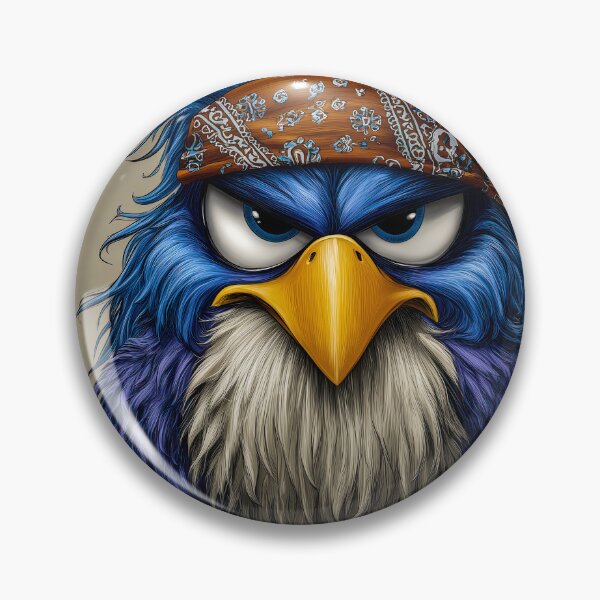 Item preview, Fierce Blue Bird  designed and sold by JPugliese.