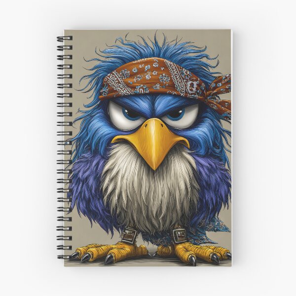 Item preview, Fierce Blue Bird  designed and sold by JPugliese.