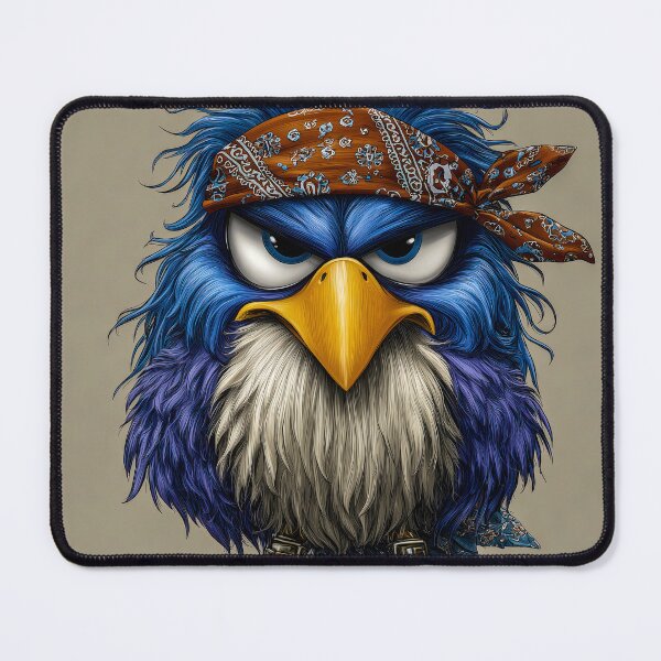Item preview, Fierce Blue Bird  designed and sold by JPugliese.