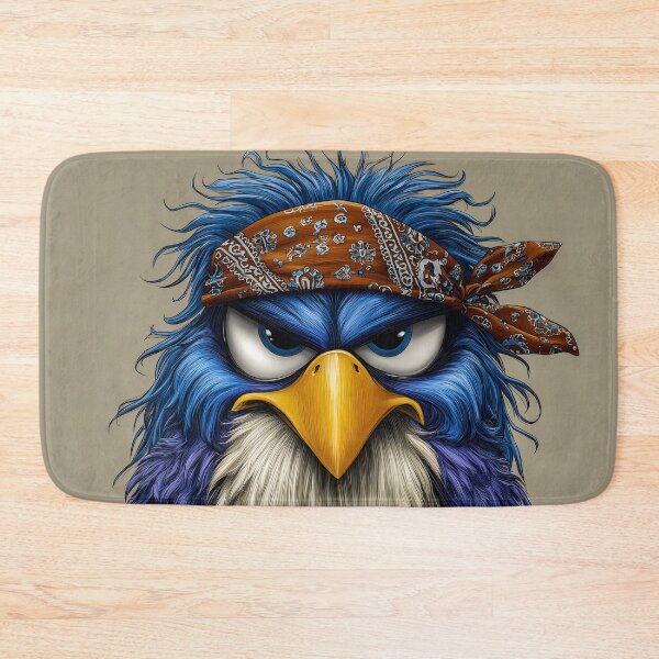 Item preview, Fierce Blue Bird  designed and sold by JPugliese.