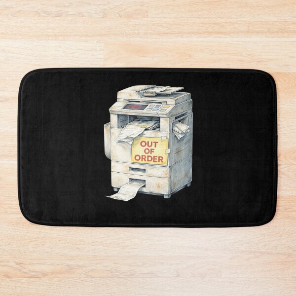 Item preview, Out of Order Floor Printer – Jammed Paper and Error Sticker designed and sold by Felixuss.