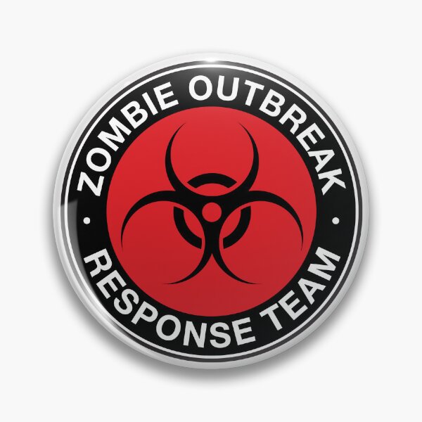 Item preview, Zombie Outbreak Response Team - Funny Joke Gift designed and sold by -Koleidescope.