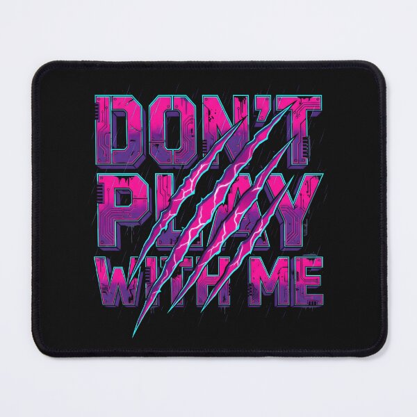 Item preview, Dont Play With Me Cyberpunk Gamer Glitch 2026 designed and sold by MarCinu Art.