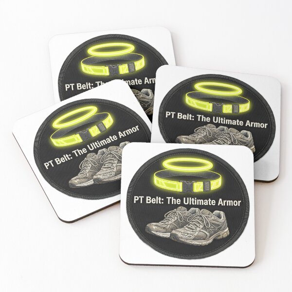 Item preview, PT Belt The Ultimate Armor - Parody Military Unit Patch designed and sold by CharlieFox03.
