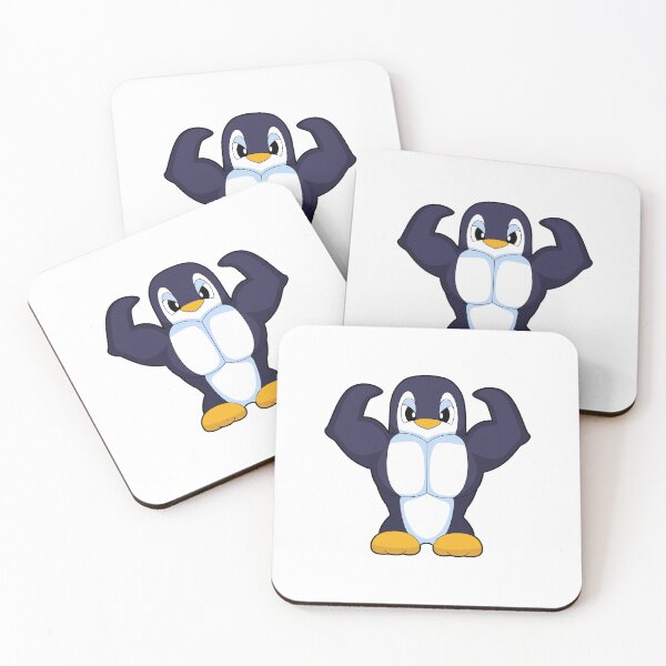 Item preview, Penguin Bodybuilder Bodybuilding Sports designed and sold by Snabdesign84.