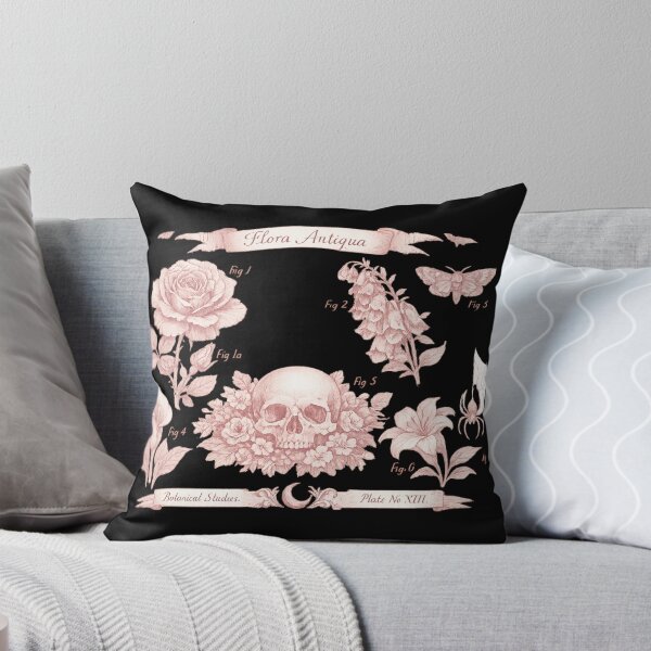 Item preview, Flora Antiqua | Botanical Memento Mori Plate designed and sold by Mouraludia.