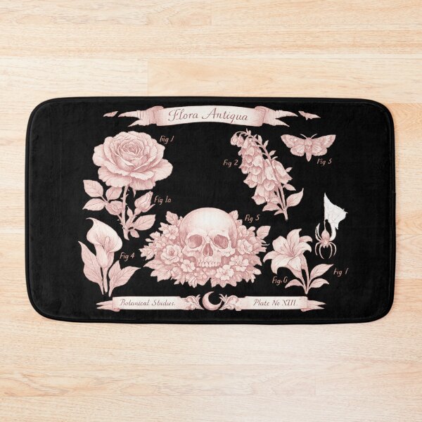Item preview, Flora Antiqua | Botanical Memento Mori Plate designed and sold by Mouraludia.