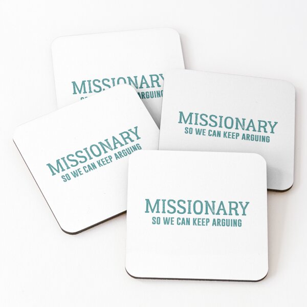 Item preview, Missionary So We Can Keep Arguing - Funny Sarcastic Couple Meme designed and sold by Ali-printshop.