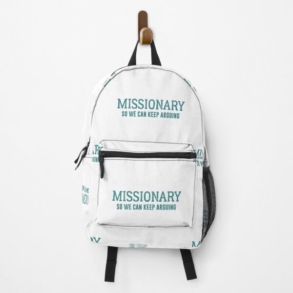 Item preview, Missionary So We Can Keep Arguing - Funny Sarcastic Couple Meme designed and sold by Ali-printshop.