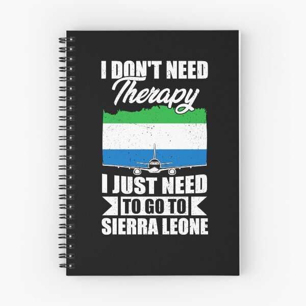 Item preview, I Don't Need Therapy I Just Need to Go to Sierra Leone designed and sold by GabbyKash.