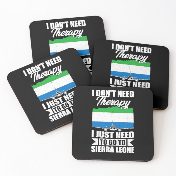 Item preview, I Don't Need Therapy I Just Need to Go to Sierra Leone designed and sold by GabbyKash.