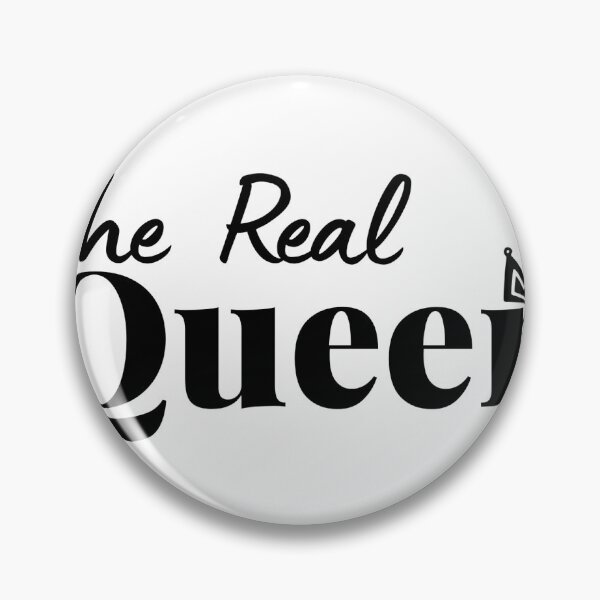 Item preview, The Real Queen Crown Typography Art designed and sold by Ibukuncreation.