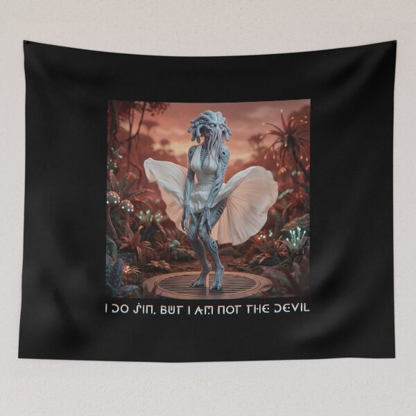 Item preview, I Do Sin But I Am Not The Devil Gothic Fantasy Monster designed and sold by Ovitees.