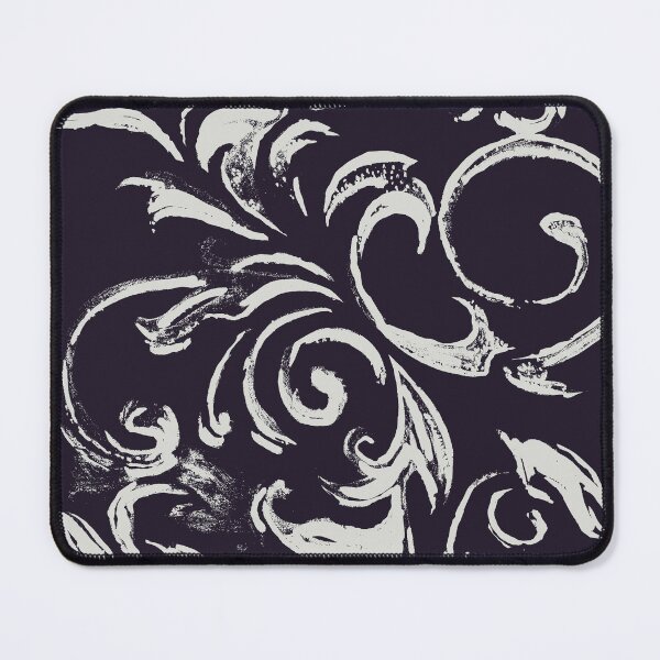 Item preview, White motifs with a dark blue background designed and sold by iflafcitt.