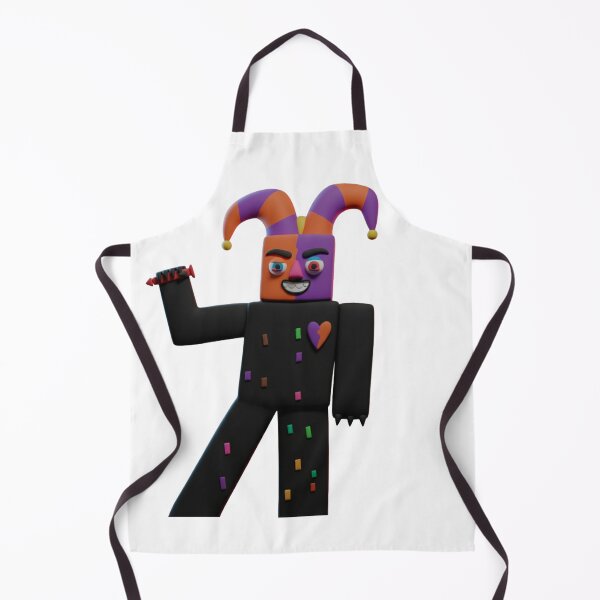 Item preview, Mischievous Jester Block Villain designed and sold by MRYDESING.