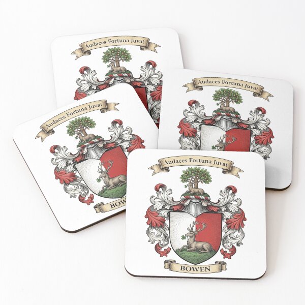 Item preview, The Bowen Family Coat of Arms designed and sold by BagTown Clans.