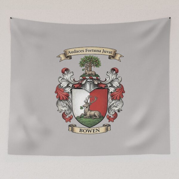 Item preview, The Bowen Family Coat of Arms designed and sold by BagTown Clans.