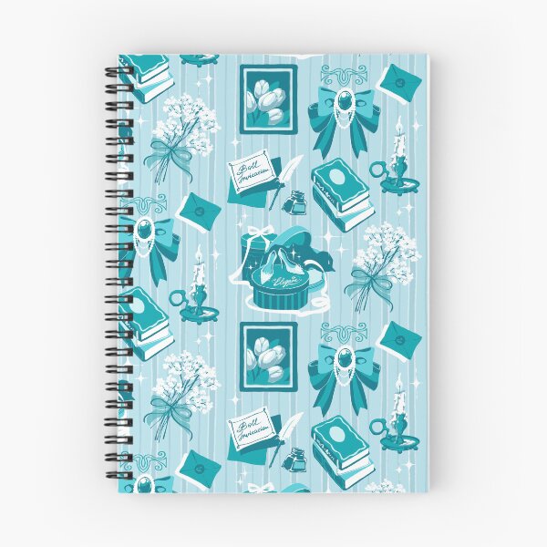 Item preview, Romantic Regency Aesthetic Pattern | Vintage Books, Bows and Royal Accessories Collage designed and sold by MinimalAnGo.