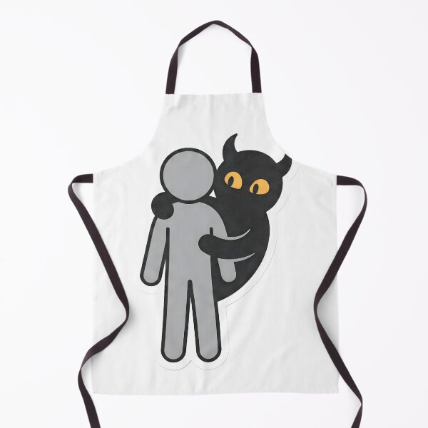 Item preview, Shadow Self Aesthetic Stickman Symbiote Embracing Personal Duality Alt Goth designed and sold by StickyGuys.