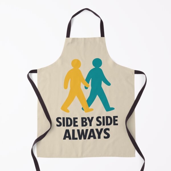 Item preview, Side By Side Always Minimalist Friendship Gift designed and sold by xmoudx.