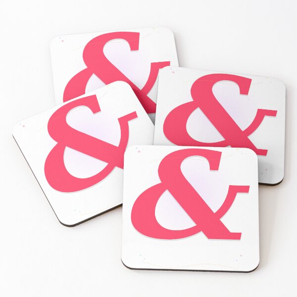 Item preview, Bold Gradient Ampersand Typography Art designed and sold by drala1008.