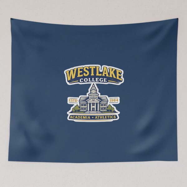 Item preview, Westlake College Vintage Athletic Logo – Retro Campus University Design designed and sold by BestDetailer.