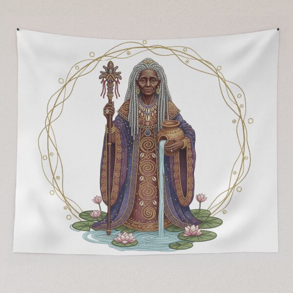 Item preview, Nanã Buruquê, Senhora da Lama, Avó dos Orixás, Dona do Pântano designed and sold by Edu-Mendonca.