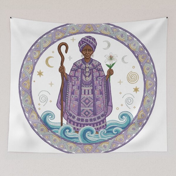 Item preview, Nanã Buruquê, Senhora da Lama, Avó dos Orixás, Dona do Pântano designed and sold by Edu-Mendonca.