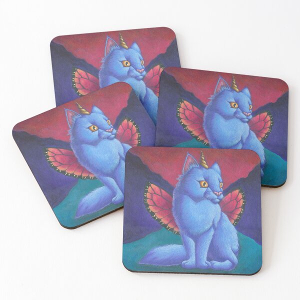 Item preview, Flutter Cat designed and sold by ArtByAmber79.