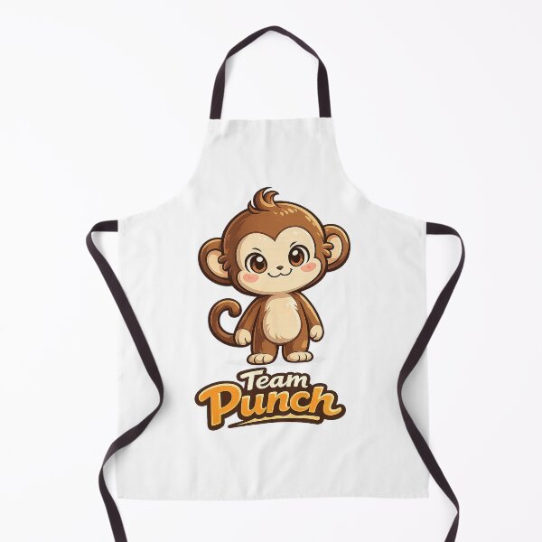 Item preview, Team Punch - Cute Baby Monkey Humor Design designed and sold by VisqweaR.