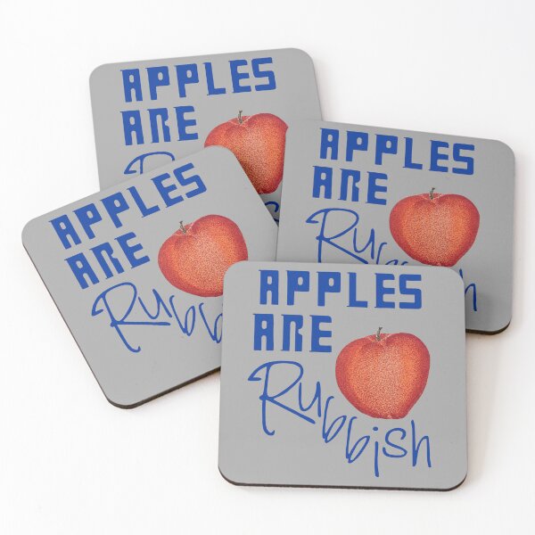 Item preview, Apples are Rubbish designed and sold by Orson’s Owl Originals.