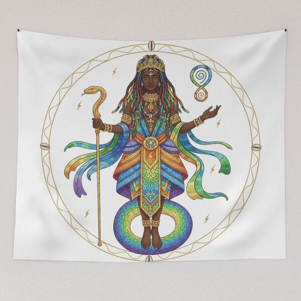 Item preview, Oxumaré, Oshumaré, Orixá, Oxumaré Buruquê, Senhor do Arco-Íris designed and sold by Edu-Mendonca.