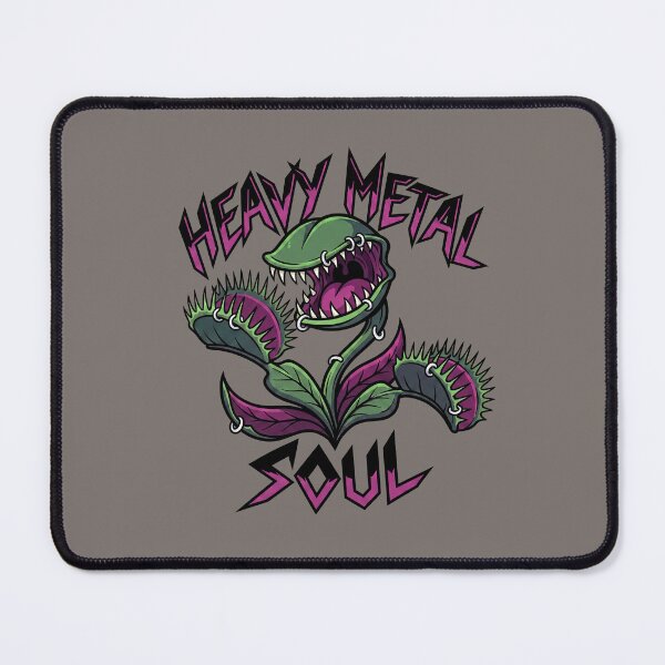 Item preview, Heavy Metal Soul Venus Flytrap Rocker Plant designed and sold by GrafTeesLab.
