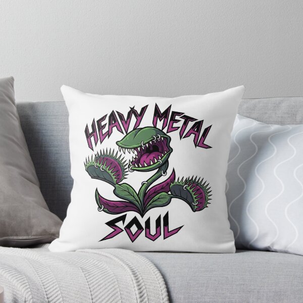Item preview, Heavy Metal Soul Venus Flytrap Rocker Plant designed and sold by GrafTeesLab.